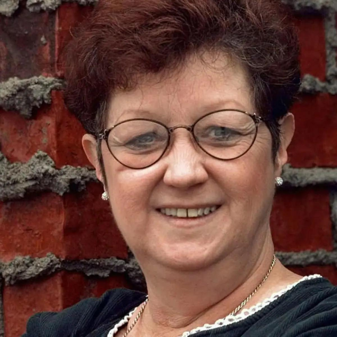 A photo of Norma McCorvey. 