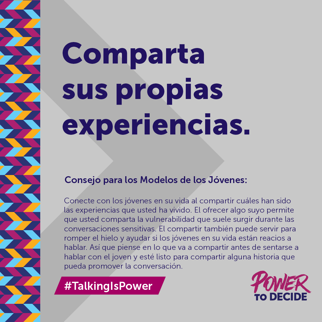 #TalkingIsPower: Consejo para los Modelos de los Jóvenes 105