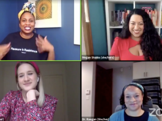 A still taken from the Power Talk: Make Some Love edition. 