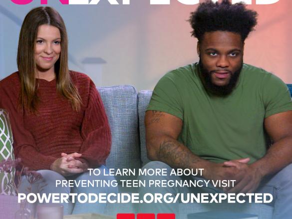 A photo of Lily and Lawrence a couple featured in Season 6 of TLC's Unexpected. 