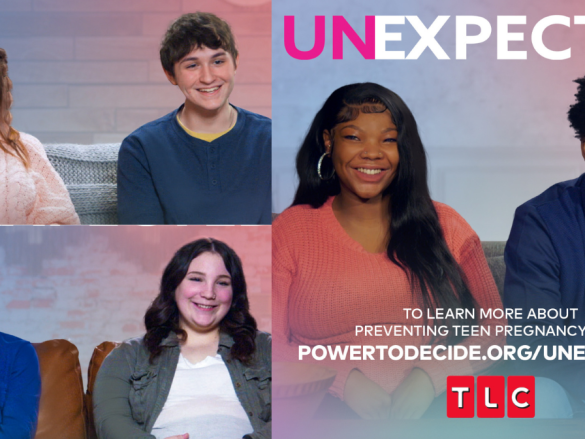 A collage of three couples from Season 6 of TLC's Unexpected. 